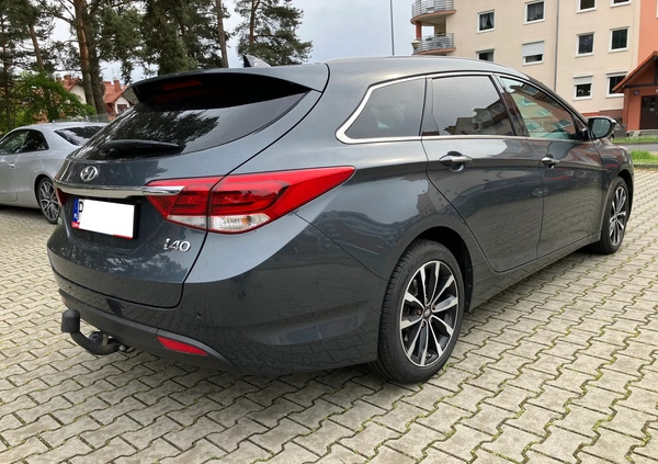 Hyundai i40 cena 53200 przebieg: 183900, rok produkcji 2016 z Leszno małe 596